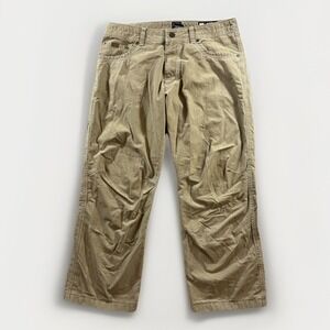 Kuhl Revolvr Pants Mens 34x27 Khaki Stretch Hiking Outdoor Patina Dye Gorpcore